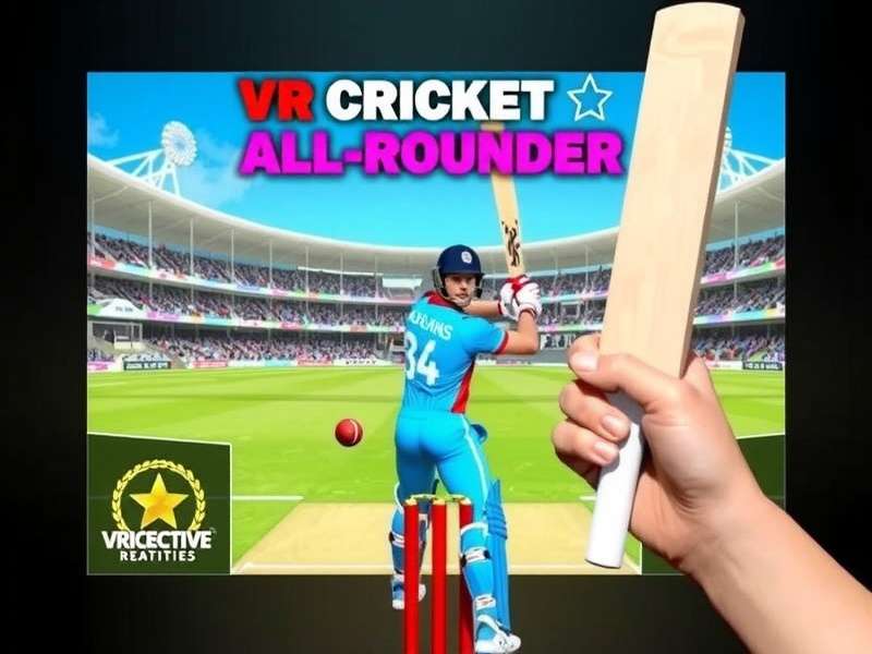 Immersive cricket action in VR Cricket All Rounder VR Cricket All Rounder Gameplay